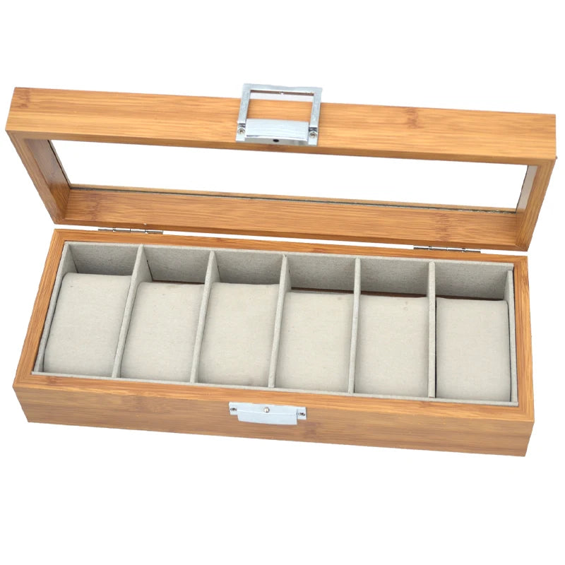 Watch Collection Case - Light Oak