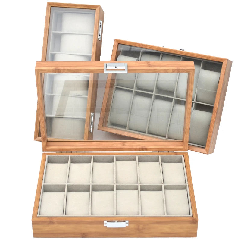 Watch Collection Case - Light Oak